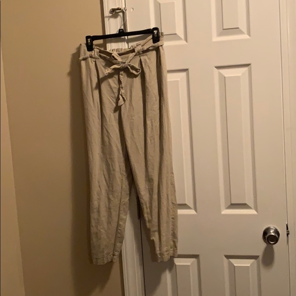 Paper bag pants